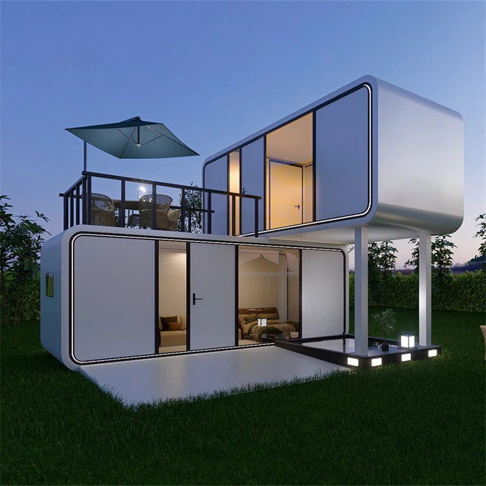 Double Story Apple Cabin Home