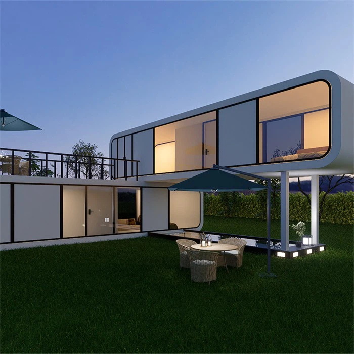 Double Story Apple Cabin Home
