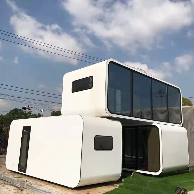 Double Story Apple Cabin Home