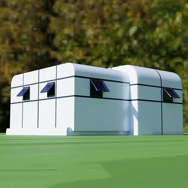Expandable Apple Cabin Tiny House
