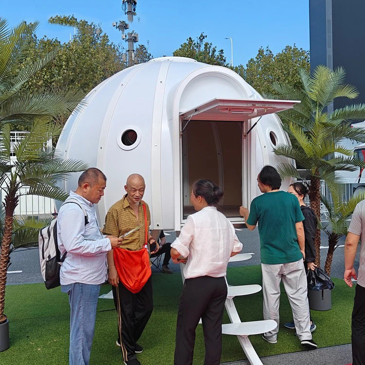 Quick Assembled Micro Campsite Glamping Prefabricated Cabin House