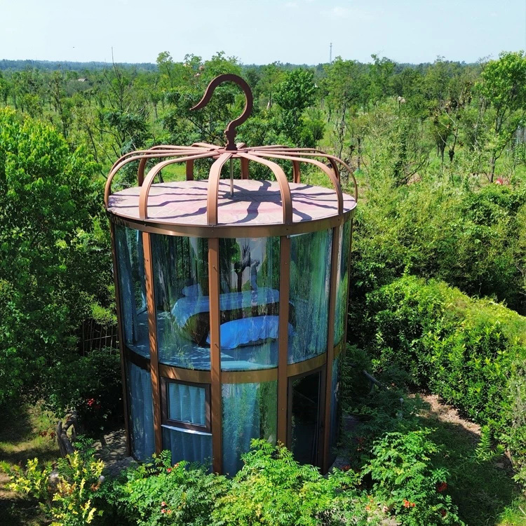 Modern Luxury Bird-cage Prefab Homestay Resort Hotel